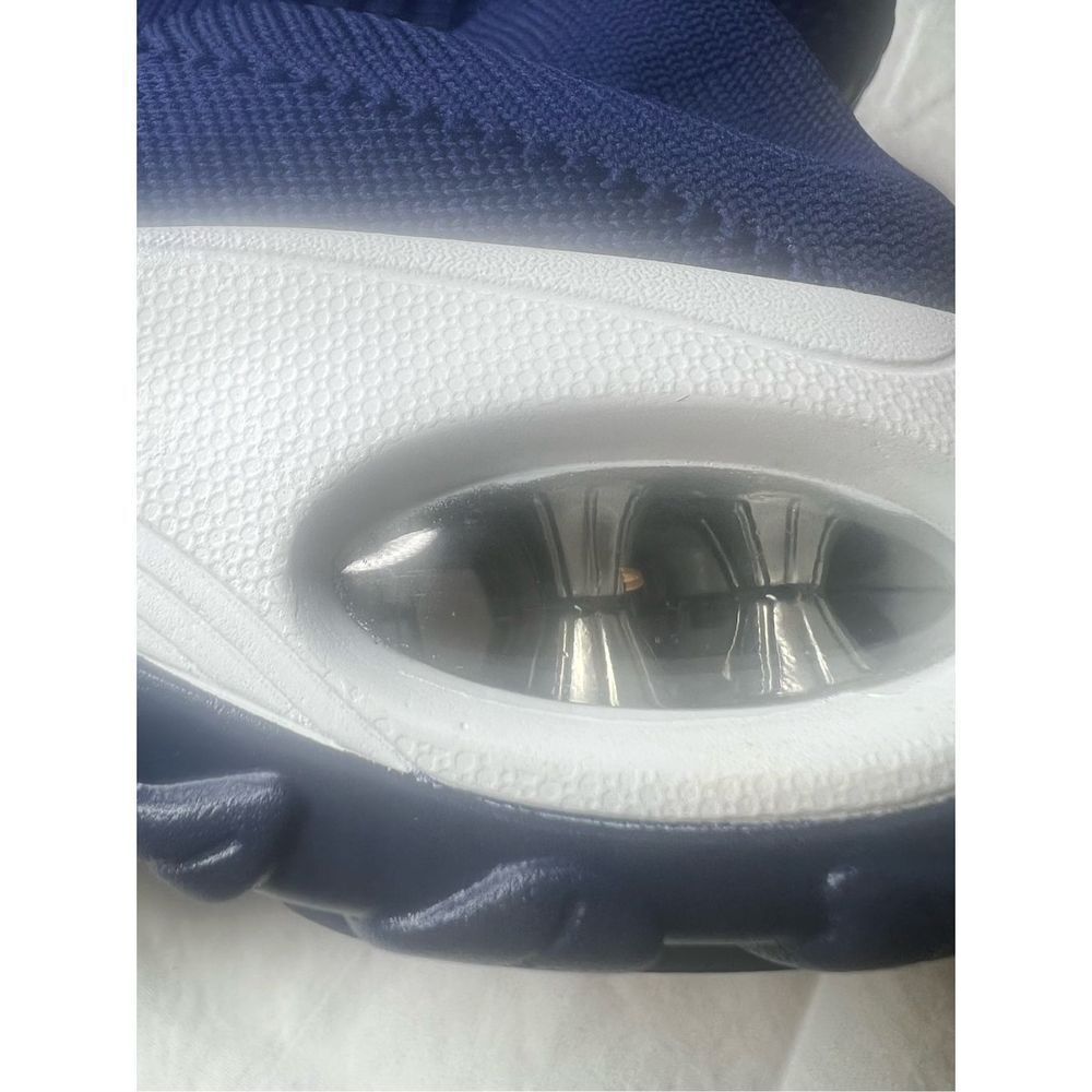 OSTQ Blue White Slip on Tennis Shoe Fits Like A Glove./Brand New - Picture 10 of 11